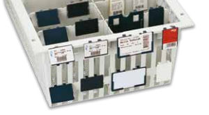 Supporto per etichette - ScanModul® - di stoccaggio / a clip