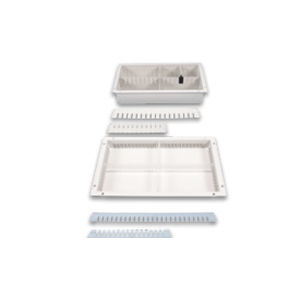 Vassoio di stoccaggio - 2064270 - ScanModul® - in acciaio / perforato / modulare