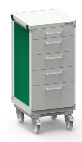Carrello ospedaliero - 40721530 - ScanModul® - 5 cassetti