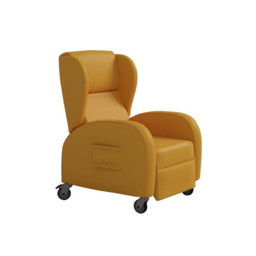 Poltrona da riposo inclinabile - ASTER  - Reha-Bed - ergonomica / convertibile in letto / manuale