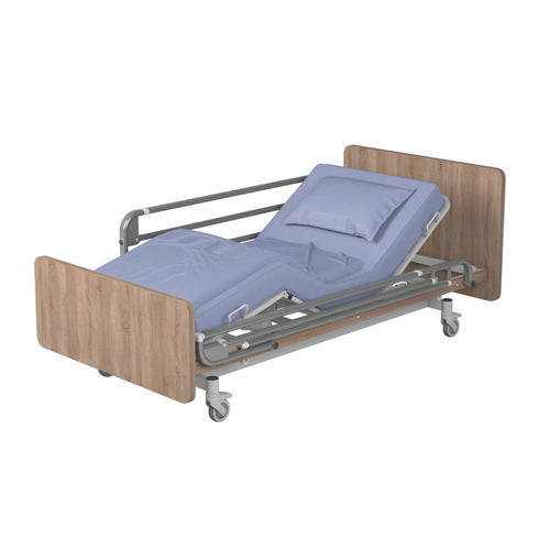 Letto da ospedale - LEO M - Reha-Bed - manuale / pieghevole / con rotelle