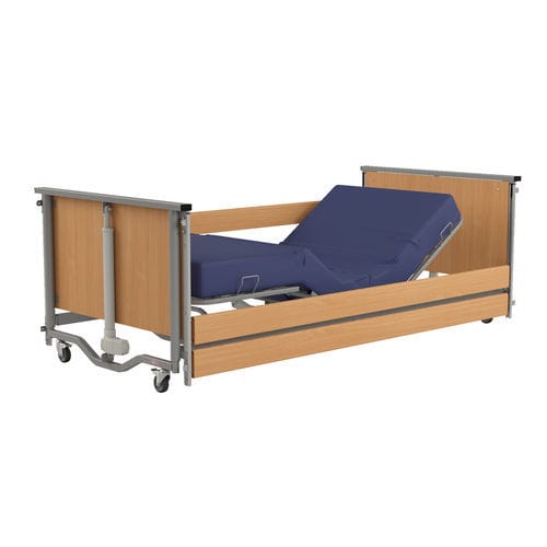 Letto medico - TAURUS 2 LOW - Reha-Bed - elettrico / ad altezza regolabile / con rotelle