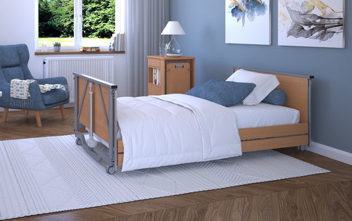 Letto da ospedale - Taurus 2 WIDE LOW - Reha-Bed - elettrico / ad altezza regolabile / Trendelenburg