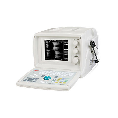 Ecografo portatile - AB-6100 - HAI Laboratories - per ecografia oftalmica / in bianco e nero / con console integrata