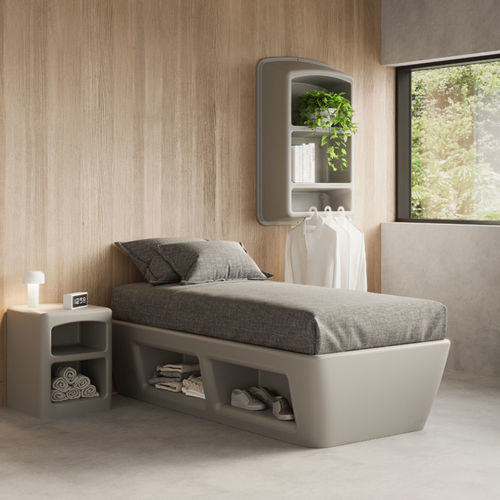 Letto per degenza psichiatrica - 1RYB - Pineapple - manuale / ad altezza fissa / a sezione unica