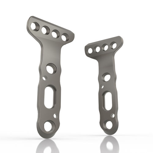 Placca di compressione per radio - 2334-003-01 - South America Implants - distale / bloccata / in metallo