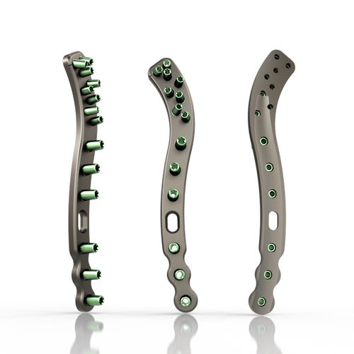 Placca di compressione per clavicola - 29 series - South America Implants - distale / bloccata / in metallo