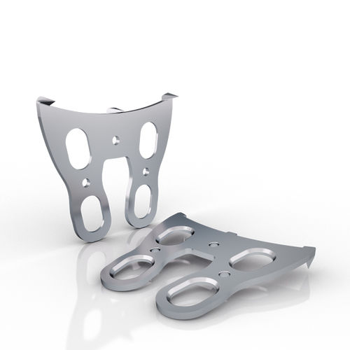 Placca di compressione per acetabolo - 322 series - South America Implants - in metallo