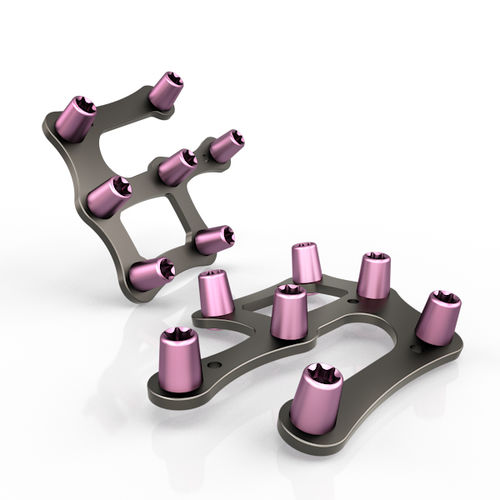 Placca di compressione per avampiede - 296 series - South America Implants - bloccata / in metallo