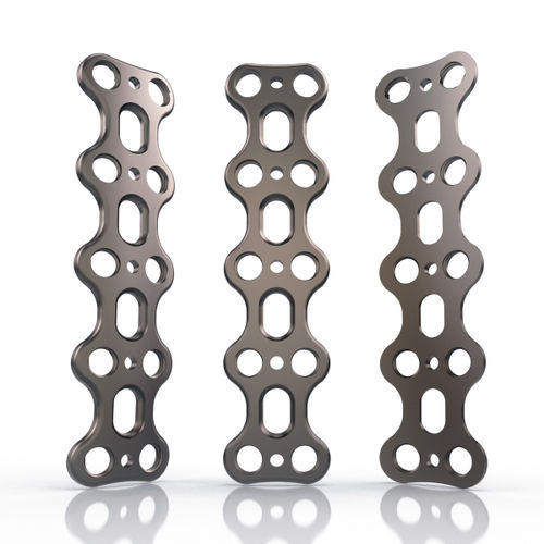 Placca per artrodesi cervicale - 29 series - South America Implants - bloccata / in metallo / 4 livelli
