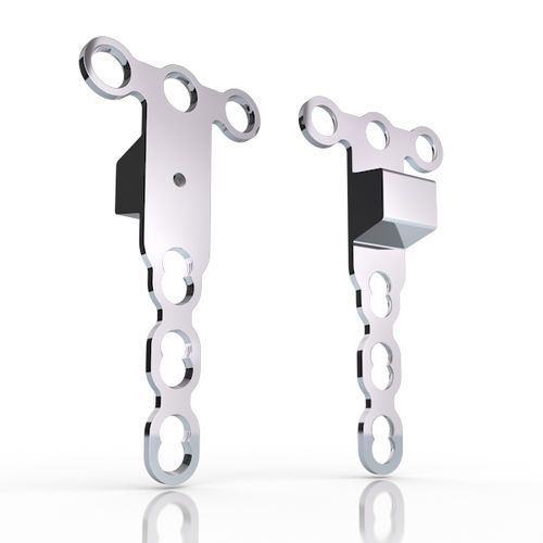 Placca per osteotomia per femore - 072 series - South America Implants - bloccata / in metallo