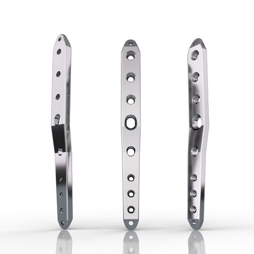 Placca per artrodesi per polso - 277 series - South America Implants - bloccata / in metallo