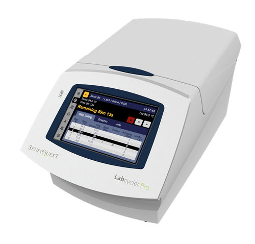 Termociclatore con gradiente - Labcycler Pro - SensoQuest - a 48 pozzetti / in alluminio / in argento