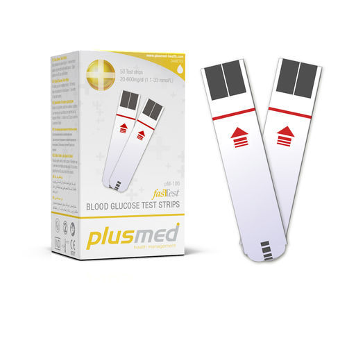 Striscia analitica del diabete - pM-100 - Trimpeks Healthcare - della glicemia / di sangue totale / striscia reattiva