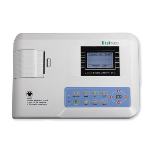 Elettrocardiografo da riposo - ECG-100 - Trimpeks Healthcare - 1 canale / digitale / con stampante