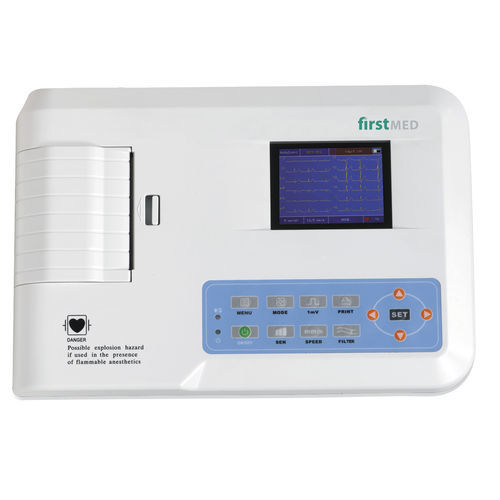 Elettrocardiografo da riposo - ECG-300 - Trimpeks Healthcare - 3 canali / digitale / con stampante