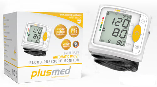 Sfigmomanometro elettronico automatico - pM-B51 Plus - Trimpeks Healthcare - oscillometrico / per polso / a batteria ricaricabile