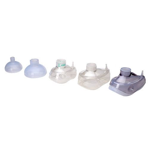 Maschera per rianimazione in silicone - AMBUMASK-R - Trimpeks Healthcare - trasparente / riutilizzabile