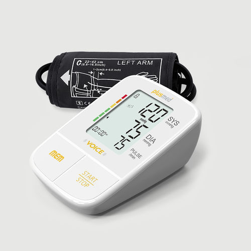 Sfigmomanometro elettronico automatico - VOICE - Trimpeks Healthcare - con risposta vocale / con bracciale adulti / 2x150