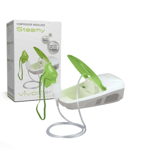 Nebulizzatore elettropneumatico - STEAMY - Trimpeks Healthcare - per uso generale / da tavolo / portatile