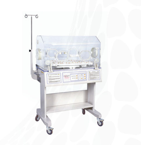 Incubatrice neonatale con rotelle - INC-100 - Trimpeks Healthcare - con lampada per fototerapia / con 6 finestre operative