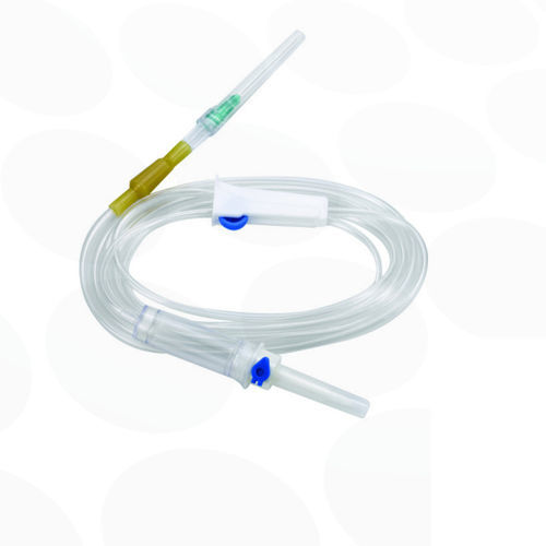 Set di infusione con camera di gocciolamento - INFSET-S - Trimpeks Healthcare - con connettore a Y / con rubinetto / con filtro per la prevenzione della contaminazione da particelle