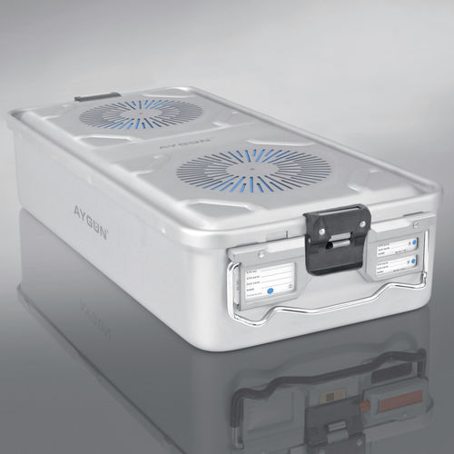 Contenitore di sterilizzazione per strumenti - Plasma  - Aygun Surgical Instruments - con filtro / in alluminio / perforato