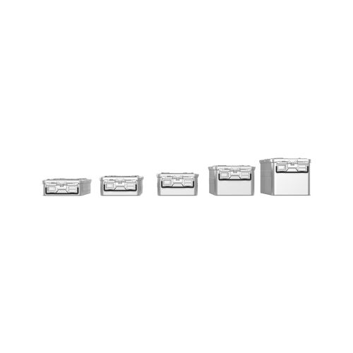 Contenitore di sterilizzazione per strumenti - Standard Heights - Aygun Surgical Instruments - con filtro / in alluminio / in alluminio anodizzato