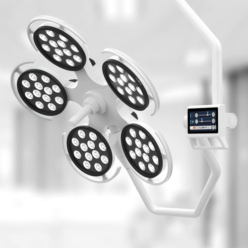Lampada scialitica a soffitto - LD5 - Aygun Surgical Instruments - LED / 97 / con pannello di controllo