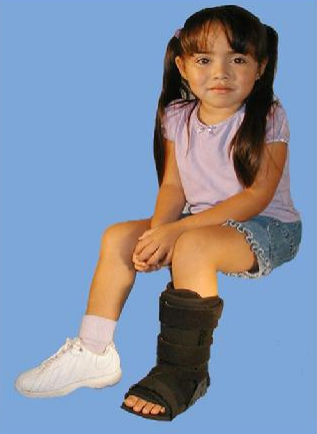 Tutore walker corto - 2732 series - Tiburon Medical Enterprises - pediatrico