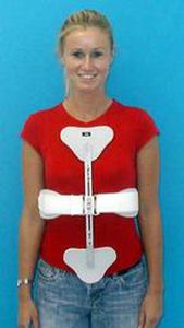 Ortesi posturale - 4221 series - Tiburon Medical Enterprises - iperestensione vertebrale / con 3 punti di appoggio