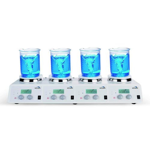 Agitatore di laboratorio magnetico - MS-H340-S4 - SCILOGEX - digitale / per uso generale / da banco