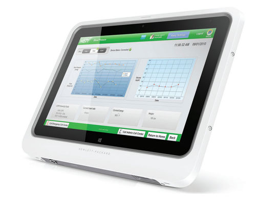 tablet PC medicale Intel® Atom™ - Hewlett-Packard