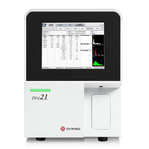 Analizzatore ematologico per ospedali - DH21 - Shenzhen Dymind Biotechnology Co., LTD - automatico / da banco / 21 parametri