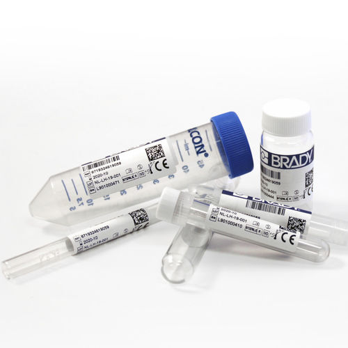 Etichetta RFID - Brady EMEA - per tubi / per contenitori criogenici / per pipette