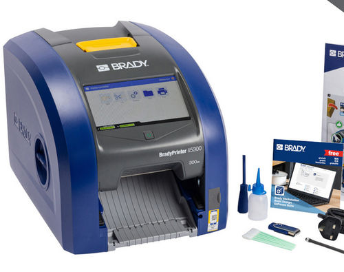 Stampante a trasferimento termico - I5300-C-UK - Brady EMEA - termica diretta / per etichette / da ufficio