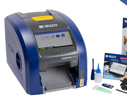 Stampante a trasferimento termico - I5300-C-UK-WF-PWID  - Brady EMEA - termica diretta / per etichette / da ufficio