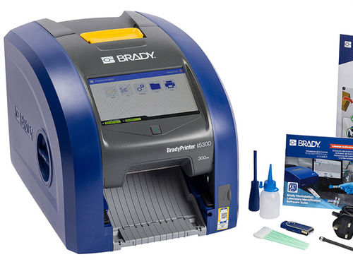 Stampante a trasferimento termico - i3300-C-UK-W-SFIDS - Brady EMEA - per etichette / da ufficio / da laboratorio