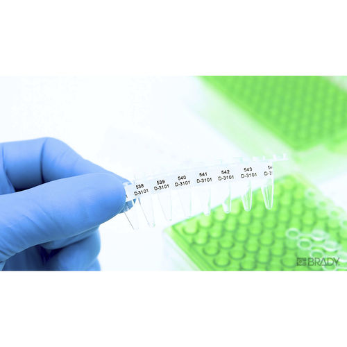 Etichetta per provette PCR - B33-289-492-WT - Brady EMEA - resistente ai prodotti chimici