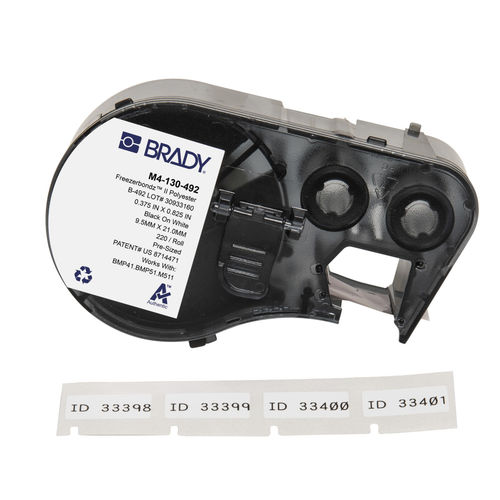 Rotolo di etichette per tubi - M5-124-492 - Brady EMEA