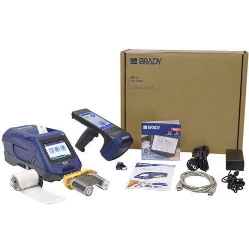 Stampante etichettatrice a trasferimento termico - M611-UK-T&amp;T KIT - Brady EMEA - per etichette con codice a barre / multiuso / portatile