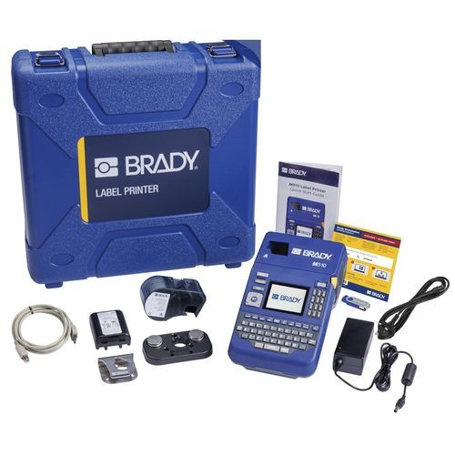 Etichettatrice per ospedali - M510-KIT-UK-BWS - Brady EMEA - elettrica / per etichette con codice a barre / digitale