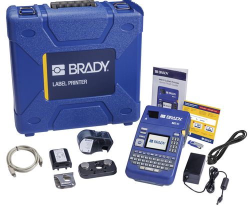 Etichettatrice per laboratorio - M510-KIT-UK-BWS - Brady EMEA - per ospedali / elettrica / per etichette con codice a barre