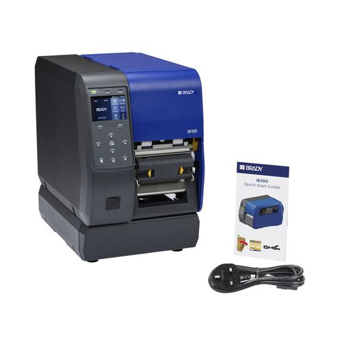 Stampante etichettatrice a trasferimento termico - I6100-300-P-UK - Brady EMEA - termica diretta / per etichette con codice a barre / da laboratorio