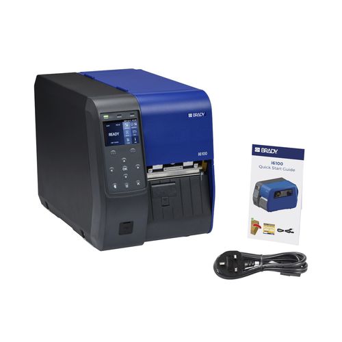 Stampante etichettatrice termica diretta - I6100-300-UK - Brady EMEA - a trasferimento termico / per etichette con codice a barre / monocromatica