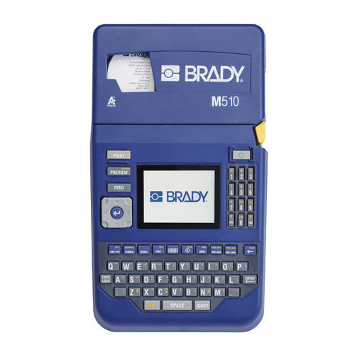 Stampante etichettatrice a trasferimento termico - M510-KIT-UK-BWS - Brady EMEA - multiuso / monocromatica / portatile