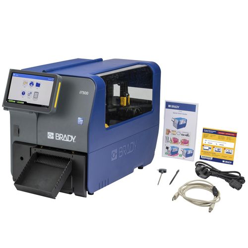 Stampante termica diretta - I7500-300-C-UK-BWS - Brady EMEA - a trasferimento termico / per etichette / per etichette con codice a barre