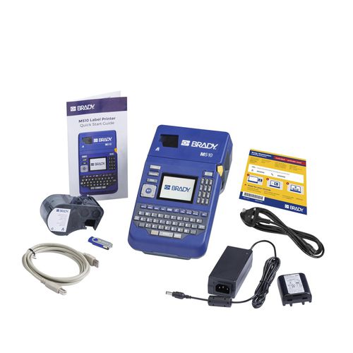 Etichettatrice per ospedali - M510-UK-BWS - Brady EMEA - per laboratorio / per etichette con codice a barre / digitale