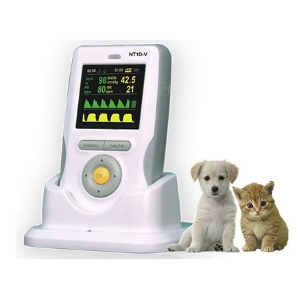 Monitor SpO2 da banco - NT1D-V - Solaris Medical Technology, Inc. - compatto / palmare / veterinario