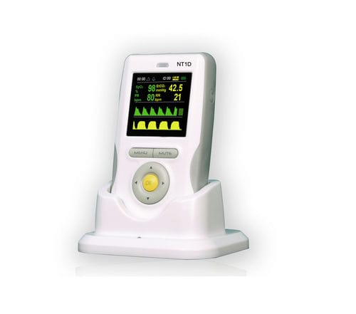 Monitor SpO2 da banco - NT1D Series - Solaris Medical Technology, Inc. - compatto / palmare / per cure domiciliari